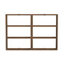 Hanah Home Hexa - Walnut